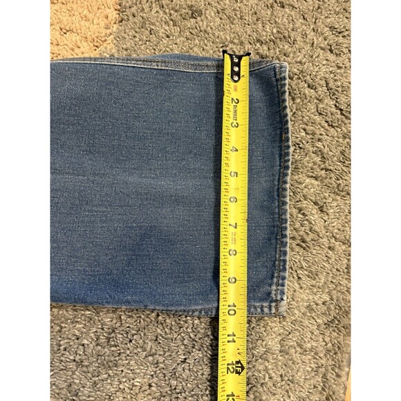 TRUE VINTAGE Nest Ce Pas Denim Jeans Flare Leg Ladies 11/12 70's Mod Boho - Picture 10 of 10